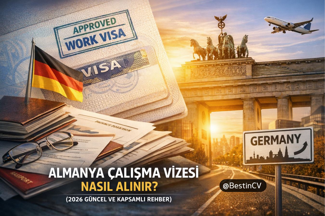 Almanya Çalışma Vizesi Nasıl Alınır? (2026 Güncel ve Kapsamlı Rehber)